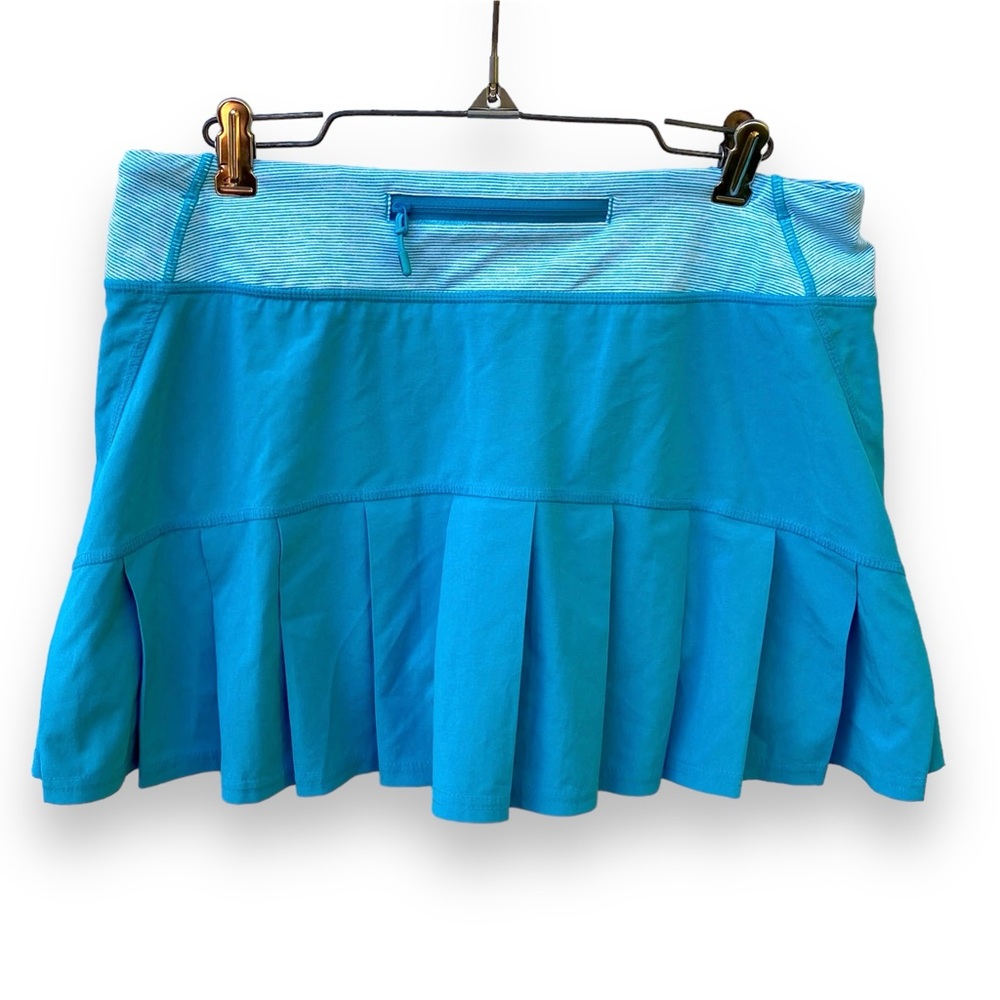 lululemon Size 6 Teal Blue Skort